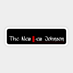 The New Lew Johnson Sticker